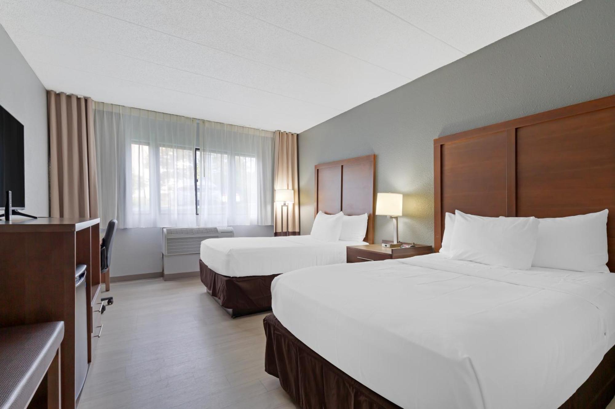 Standard Double Room Two Double Beds Non-Smoking